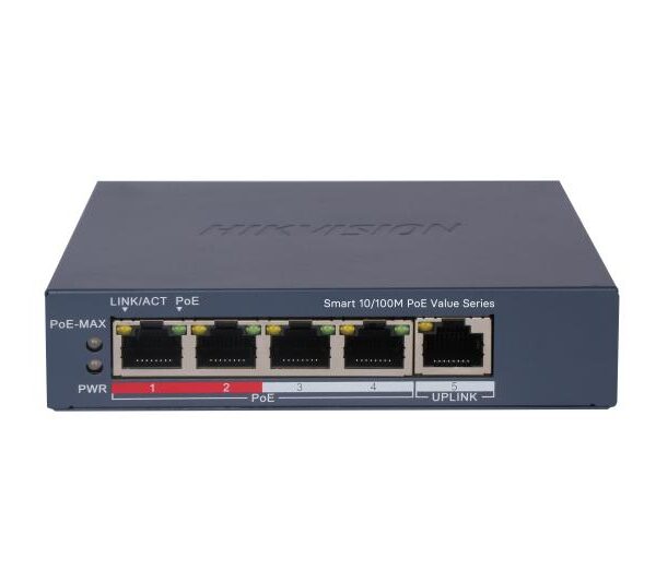 4 Port Fast Ethernet Smart POE Switch